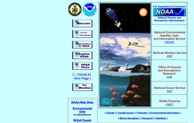 Recreated Home page